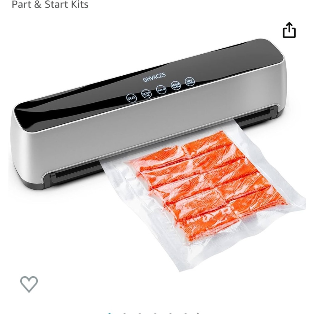 Food Vacuum Sealer Machine, GHVACZS AP-10 Vacuum Sealer
